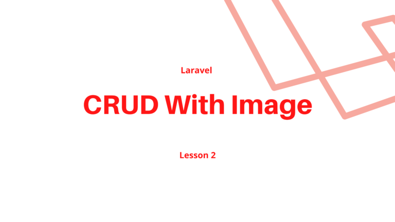 Laravel crud with image