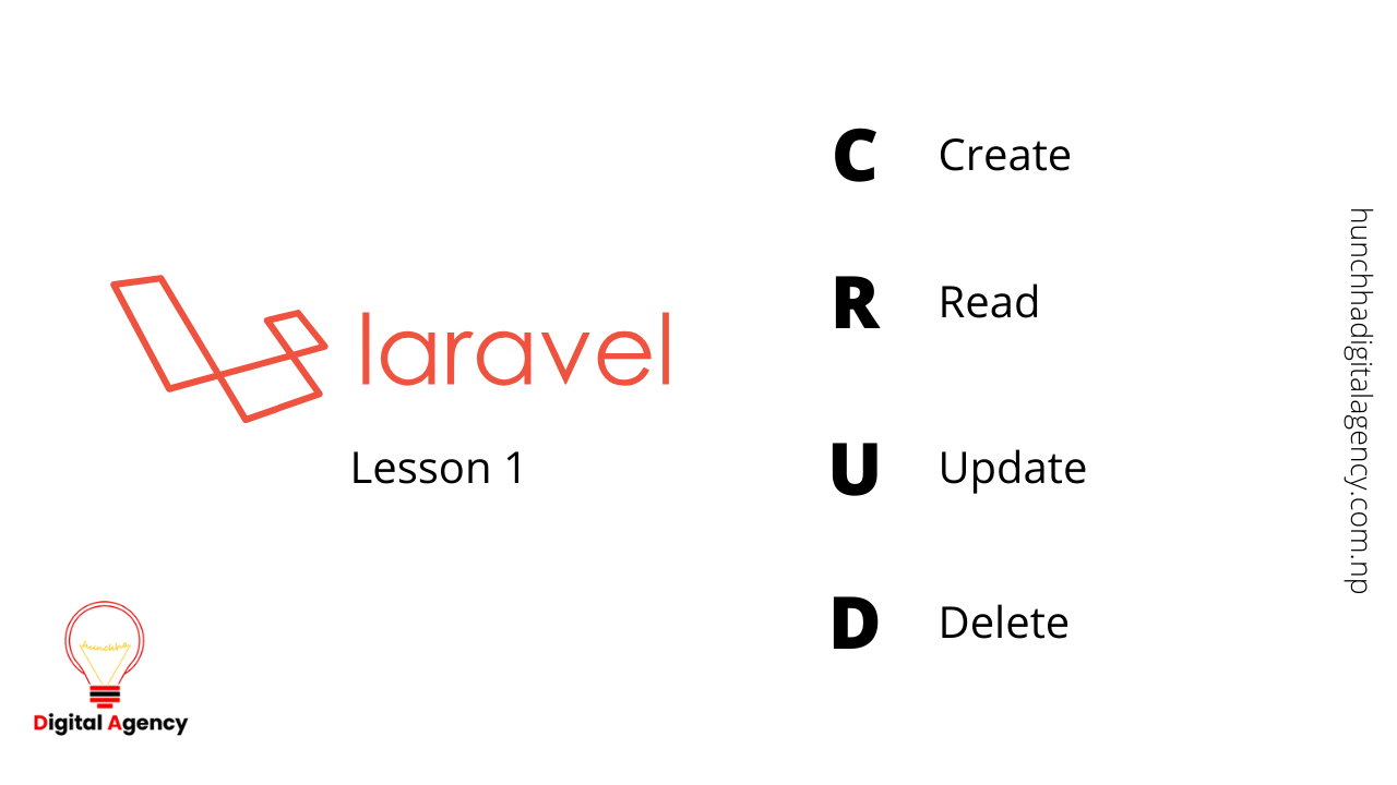 laravel crud